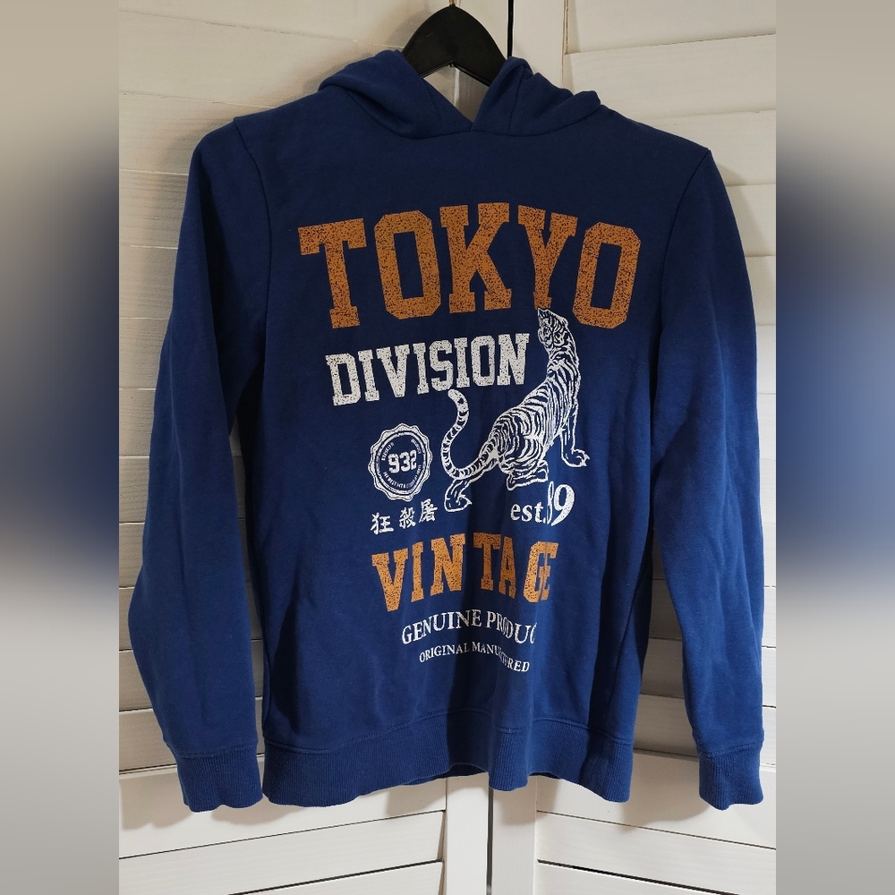 Teenager Blue Tokyo Division Hoodie